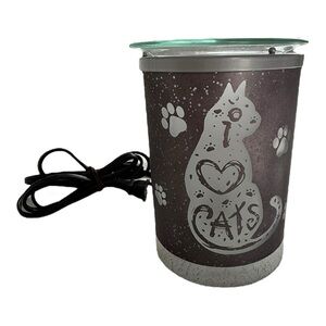 Scentsy "I Heart Cats" Warmer